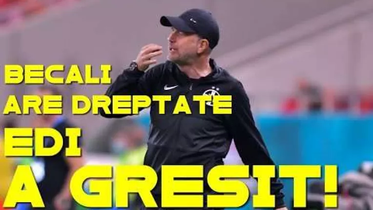 Acuze din toate partile la adresa lui Edi Iordanescu! Cine ii da dreptate finantatorului de la FCSB