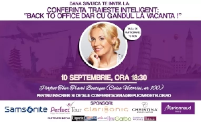 Dana Savuica te invita sa alegi inteligent destinatiile perfecte pentru urmatoarea vacanta!