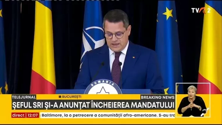 Directorul SRI Eduard Hellvig si-a depus mandatul