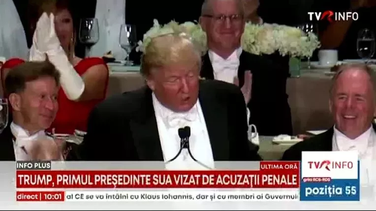 Donald Trump denunta inculparea sa penala si isi proclama nevinovatia