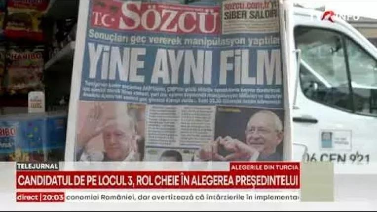 Erdogan a castigat, dar este nevoie de turul al doilea