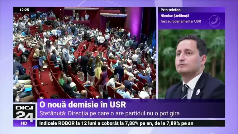 Europarlamentarul Nicu Stefanuta a demisionat din USR