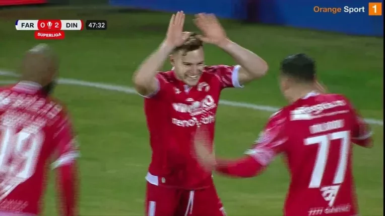 Farul - Dinamo 0-2. Surpriza uriasa la Ovidiu, Dinamo incepe sa viseze la salvare