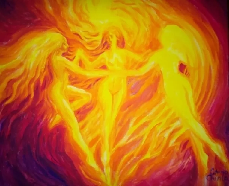 Fenomenul OZN modern si povestile folclorice despre zane, iele, spiridusi sau gnomi.