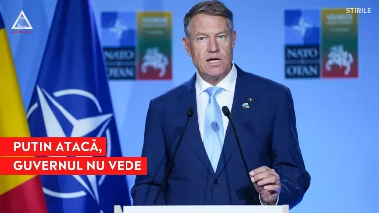 Presedintele Iohannis condamna atacurile Rusiei la granita Romaniei