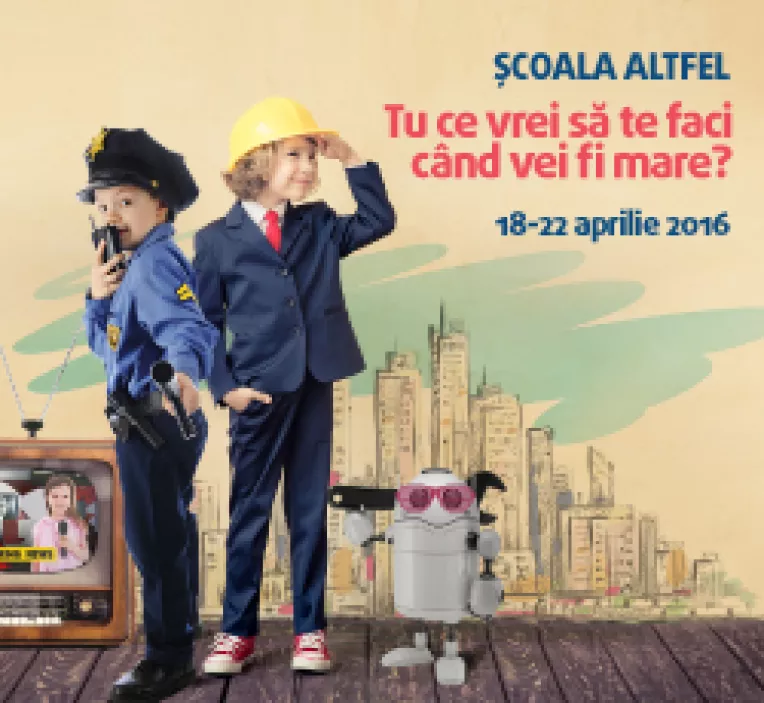 Scoala Altfel in Sun Plaza: Tu ce vrei sa te faci cand vei fi mare?